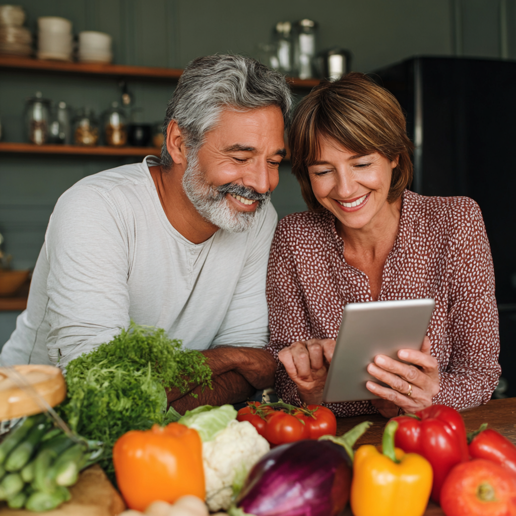 Gülümseyen orta yaşlı Türk kadının mutlu ifadeli portre fotoğrafı